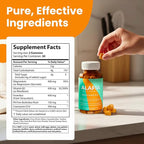 Alafia Naturals Miggummies - World's First Cranial Comfort and Support Gummy - Magnesium Glycinate, Butterbur, Feverfew, CoQ10, Vitamin B2 400mg Riboflavin 400mg 60ct