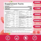 Womens Multivitamin Gummies with Biotin, Collagen, Calcium, Magnesium, Inositol, Folate, Iron, Vitamin A, C, D, E - Multi Vitamins & Minerals - Multivitamin for Women Supplement