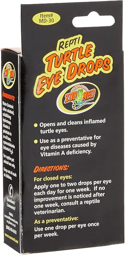 Zoo Med Repti Turtle Eye Drops 2.25 fl. Oz