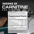 Cutler Nutrition Liquid L-Carnitine Fat Burner Supplement with Acetyl L-Carnitine & L-Carnitine Tartrate - Fat Burner Formula for Optimal Absorption, Energy & Muscle Support | Orange Flavor