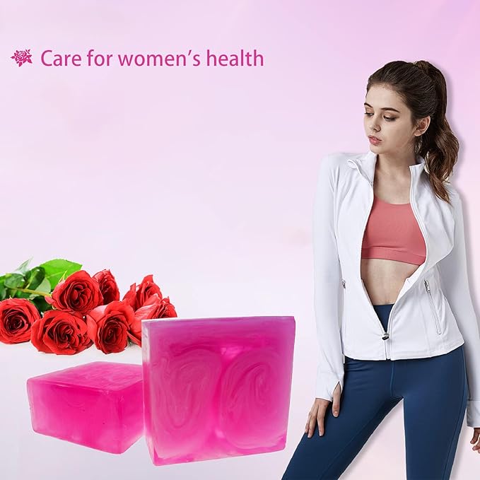 Yoni Soap Bars PCS Of 2, Ph Balance for Women Yoni Wash Vaginial Deodorants, Organic , Handmade Vagina Soap Natural Feminine Wash, Vaginal Care Soap with Bubble Net 3.53 oz