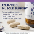 Metagenics MyoCalm Plus - Muscle Relaxation & Stress Support with Passionflower, Valerian, Lemon Balm, Magnesium & Calcium - Supports Sleep Quality - Non-GMO, Gluten-Free, Vegetarian - 60 Tablets