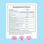 JoySpring Genius Kids Focus Gummies – Natural Herbal Brain Supplement for Kids | Vegan, Gluten-Free, Sugar-Free with Bacopa, Gotu Kola, Rhodiola – 60 Count