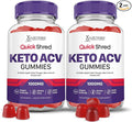 Justified Laboratories Quick Shred Keto ACV Gummies Advanced Formula 1000MG Apple Cider Vinegar Gummies with Pomegranate Beet Juice Powder & B12 Vegan, Non-GMO 120 Gummys