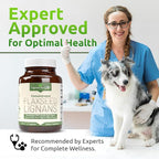 Lignans For Life Flaxseed Lignans for Dogs + SDG - Omega 3 Fatty Acids, High Fiber Antioxidants Helps Improve Shiny Coat, Digestive & Heart Health Lignans, 35mg, 90 Flaxseed Capsules, 2 Pack