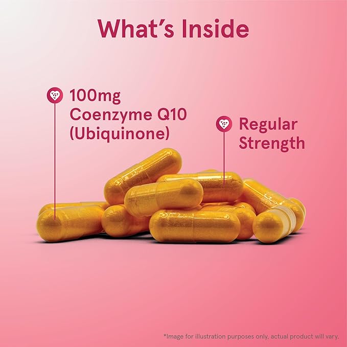 Jarrow Formulas Co-Q10 100 mg - Antioxidant Support for Mitochondrial Health, Cellular Energy Production & Healthy Cardiovascular Function - 60 Veggie Capsules - Non-GMO - Gluten Free