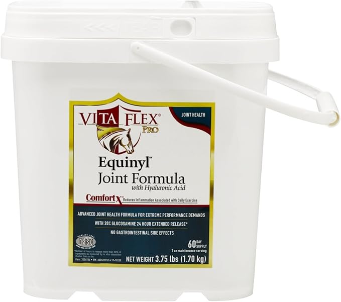 Vita Flex Pro Equinyl Formula with Hyaluronic Acid, Horse Joint Supplement, 3.75 Pounds, 60-Day Supply