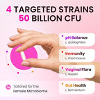 SonoHealth BioBloom Vaginal Probiotics for Women | pH Balance with Prebiotics & Lactobacillus Probiotic Blend Women's Vaginal Health Supplement | Promote Healthy Vaginal Odor & Flora (30 Servings)