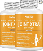 NuBest Joint Xtra - Joint Support Supplement - Joint Health Formula with Triple Joint Strength - Glucosamine, Chondroitin, Turmeric, MSM & Boswellia for Joint Health & Cartilage Health (Pack 2)