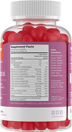 Zahler - Womens Prenatal Gummies - Grape Flavor - Prenatal Vitamins for Women with Folic Acid - Vegetarian & Kosher Pregnancy Vitamins - Womens Prenatal Multivitamin with A C D3 E B6 B12-60 Count