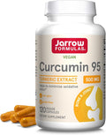 Jarrow Formulas Curcumin 95 Supplement - Turmeric Extract Supplement, 500 mg for Antioxidant & Joint Support, 120 Capsules