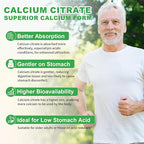 Pack of 2 Calcium Citrate Gummies 1200mg, Chewable Calcium Supplements for Women & Men, Sugar Free Calcium Gummies for Bone, Muscle & Immune Support, Pineapple Flavor, 120 Count