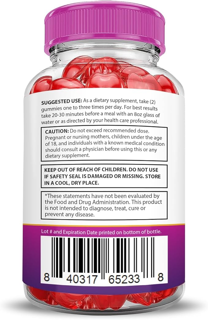 Justified Laboratories Ripped Results Keto ACV Gummies Advanced Formula 1000MG Ripped Results Keto Gummies Apple Cider Vinegar Formulated with Pomegranate Beet Juice Powder B12 Vegan Non GMO 60 Gummys