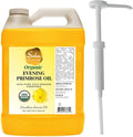 1 Gallon USDA Organic Pure Cold Pressed Evening Primrose Oil 12% GLA