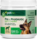 PetNC Natural Care Liver Flavor,Cheese Pre & Probiotic Soft Chews for Dog 120 ct (Pack of 1) (Packaging May Vary)