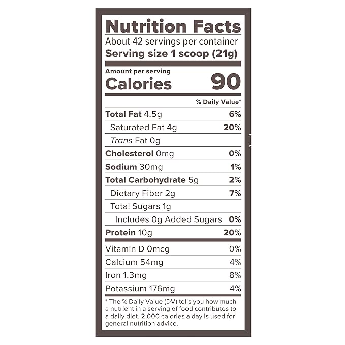 Primal Kitchen Primal Fuel Chocolate Coconut Whey Protein Powder, Gluten and Soy Free, 1.94 Pounds