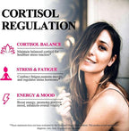 Cortisol Supplement Liquid Drops, 17-in-1 Cortisol Reducer w. Ksm-66 Ashwagandha Theanine Rhodiola Rosea Magnesium Phosphatidylserine, Hormone Balanced & Lower Cortisol for Women Calm* Relaxation