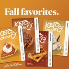 Keto Chow Pumpkin Spice Caramel | Keto Meal Replacement Shake | Nutritionally Complete | Low Carb | Delicious Easy Meal Substitute | You Choose The Fat | Single Meal Sample