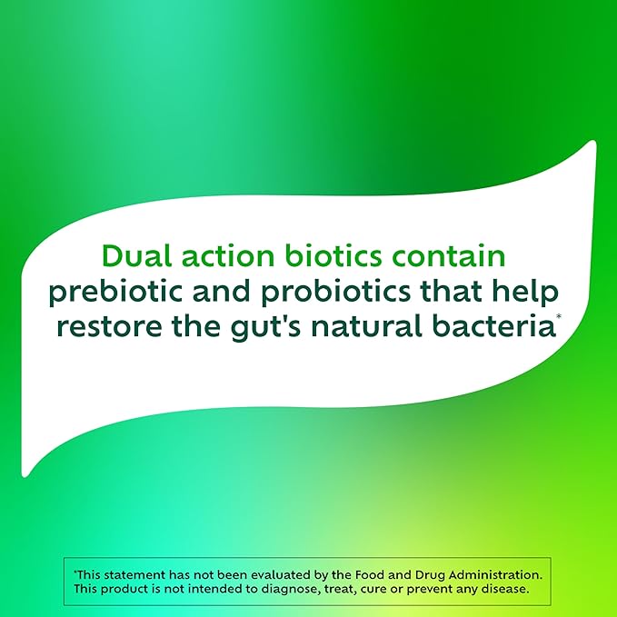 Benefiber Dual Action Biotic Plus Stress Relief, 18 Count Stick Packs