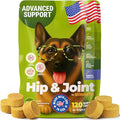 Glucosamine for Dogs Hip & Joint Supplement, Dog Glucosamine Chondroitin for Dogs, MSM & Turmeric – 120 Dog Joint Supplement Chews for Large & Small Breed