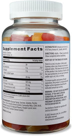Amazon Basics Fish Oil 303 mg, Soft Chew Gummies, Lemon, Orange & Strawberry-Banana Flavors, 90 Count, EPA and DHA Omega-3 Fatty Acids (Previously Solimo)