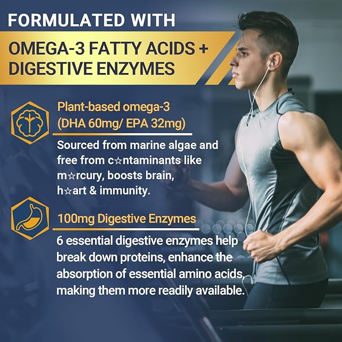 Mens Multivitamins Gummies, Methylated Multivitamin with Vitamins A C D K E, B Complex, Omega-3, Digestive Enzymes, Lycopene, Calcium, Magnesium - Support Brain, Muscle, Energy, Sugar Free, 120Cts