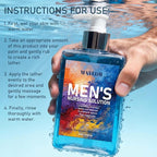 MAYLOR Men’s Intimate Wash, pH Balanced Plant-Based Formula for Sensitive Skin, Gentle Hydrating Cleanser with Long-Lasting Freshness, Daily Body Wash (1)
