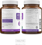 Adrenal Support & Cortisol Manager (Non-GMO) Powerful Adrenal Health with L-Tyrosine & Ashwagandha - Maintain Balanced Cortisol Levels & Stress Relief - Fatigue Supplement - 120 Capsules