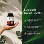 NatureBell CoQ10 400mg with Omega-3-240 Capsules - Antioxidant Supplement for Heart & Energy Health Support - Supports Cellular Energy* - Extra Strength Coenzyme Q10