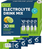 Venture Pal High Sodium Sugar-Free Electrolyte Powder Packets - Hydration Packets with Sodium, Potassium & Magnesium | Zero Calories | Vegan, Keto, and Paleo Friendly | 30 Sticks