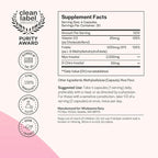 Myo-Inositol & D-Chiro Inositol Capsules with MTHF, Folate, Vitamin D| Support for Ovarian Function, Hormone Balance, & Homocysteine Levels | Fertility Supplements for Women | 40:1 Ratio