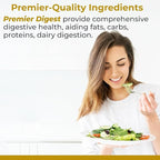 Premier Research Labs Active Digestive Enzymes with Probiotic and Prebiotics - Promotes Full-Spectrum Digestive Support - with Amylase, Protease & Lipase, 60 Plant-Sourced Capsules