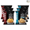 Protein Chips, 14g Protein, 3g-4g Net Carbs, Gluten Free, Keto Snacks, Low Carb Snacks, Protein Crisps, Keto-Friendly, Made in USA (Barbecue & Sea Salt Vinegar, 6 Pack)
