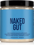 NAKED Gut - Daily Gut Health Supplement - Natural Gut Health Powder for Gut Cleanse, Digestive Support, GMO-Free, Soy-Free, Gluten-Free, Vegan and Hypoallergenic, 40 Servings
