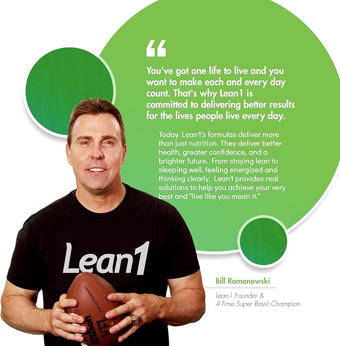 Lean1 Meal Replacement Protein Shake, Strawberry Flavor, 44 Servings in 5 Pound Bag