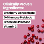 Cystex Urinary Tract Infection Support & Prevention - Cranberry Prebiotic Supplement with D-Mannose & Vitamin C for UTI Protection & Urinary Health Maintenance - 7.6 fl oz (Pack of 1)