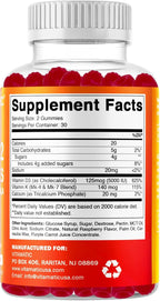 Vitamatic Vitamin D3 & K2 Gummies (2-Pack, 60 Count) Supports Healthy Bones, Heart Health, Calcium Absorption, and Immune Function Plant-Based, Non-GMO, Gluten-Free
