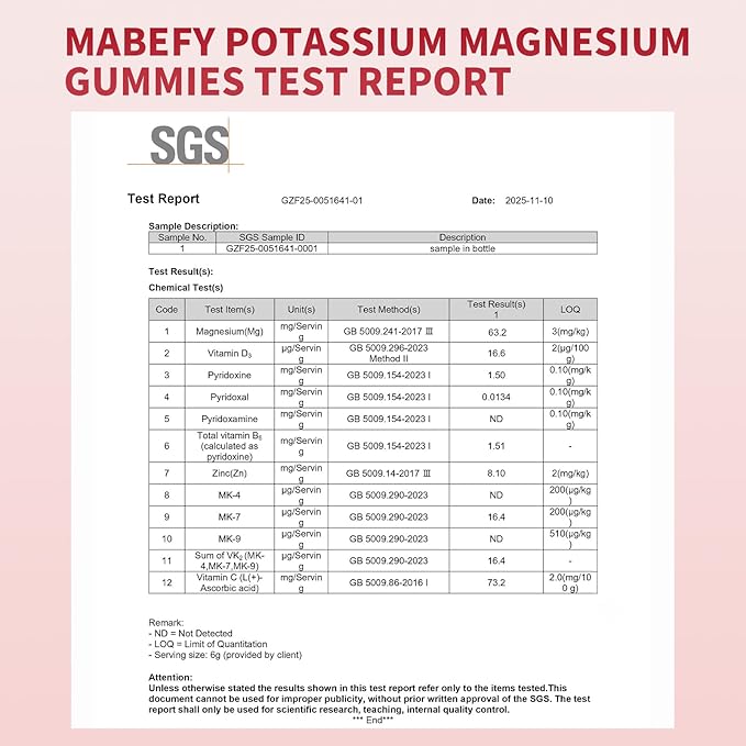 2 Pack Potassium Magnesium Gummies, Sugar Free Potassium Supplement Magnesium Glycinate 500mg, Ashwagandha, Vitamins D3, C, B6, Calcium & Zinc for Sleep, Leg Cramps & Muscle Relaxation-120 Count