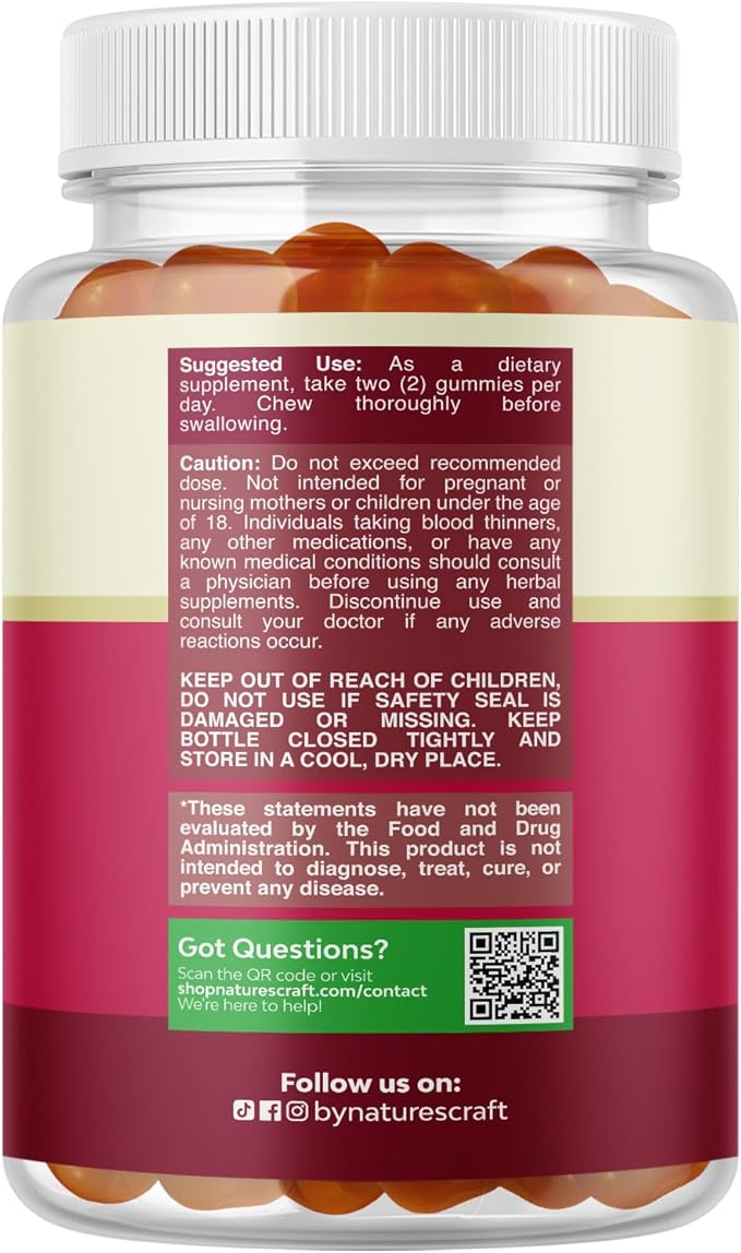 Fertility Gummies for Women Trying to Conceive - Yummy Gummy Fertility Supplement for Women with Myo-Inositol Folic Acid & Vitex Chasteberry - Vegan Non-GMO & Gluten Free - Juicy Peach - 60 Count