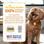Zesty Paws Probiotics for Dogs, Digestive Enzymes Gut Flora, Digestive Health, Diarrhea & Bowel Support, DE111, Dog Probiotics Soft Chew for Pet Immune System, Chicken, 50 Ct