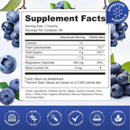 Blueberry Flavor Magnesium Glycinate Gummies 400mg – High Absorption Supplement for Adults and Kids, Sugar Free, Gelatin Free, Vegan Friendly, 60 Day Supply (60, Blueberry)