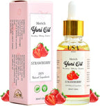 MERICH Natural Yoni Oil for Women | pH Balancing Vaginal Detox Oil, Strawberry | Rejuvenating Formula for Dark Spots & Ingrown Hair | Odor Eliminator & Gentle Cleansing Feminine Care | 1 oz