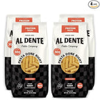 Al Dente Protein Pasta Rigatoni – 30g High Protein in 3.5oz Serving, Lower Carb, High Fiber. Cage-Free Eggs & Semolina. (Previously Carba-Nada, Packaging May Vary) - 10oz Bags (Pack of 4)
