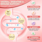 NATURE TARGET Probiotics for Women, 60 Billion CFUs with Cranberry, 70 Capsules