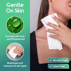 Inspire Ultra Thick Rinse-Free Bath Towels | Shower Towels - Flush-Free Wet Wipes with Aloe | Thick Strong Extra Large Towel for Adults | Body Wipes for Adults Bathing