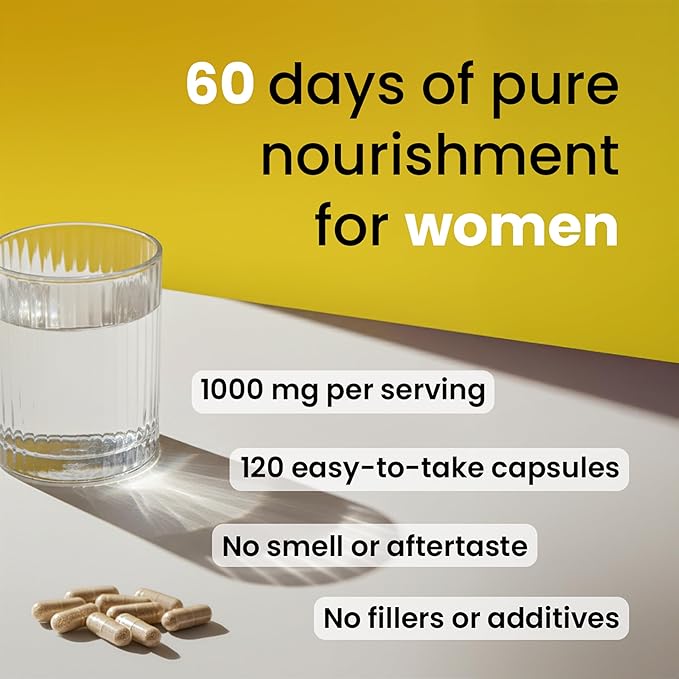 Beef Organ Supplement for Women – Grass Fed Liver, Uterus, Ovary, Heart, Kidney – 30+ Nutrients to Support Hormone Balance, Cycle Health, Energy, Immunity, Skin & Hair – Made in USA & 3rd Party Tested