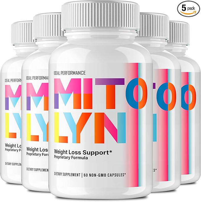 Mitolyn Weight Loss Pills, Mitolyn Reviews Advanced Formula - Mitolyn Capsules Dietary Supplement for Maximum Strength, All Natural Keto Pills, Mitolyn Capsules, Mito lyn Pills Reviews (5 Pack)