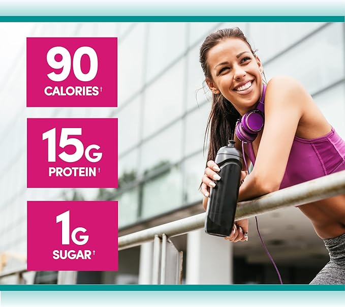 Designer Wellness, Aria, Women's Wellness Low Calorie Vanilla Protein Powder with Biotin, Vitamin C and Organic Aloe, Vanilla Blossom, 1.85 Pound