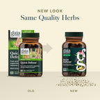 Gaia Herbs Quick Defense - Fast-Acting Immune Support Supplement* - Echinacea, Black Elderberry, Ginger & Andrographis - 80 Vegan Liquid Phyto-Caps (40 Servings)
