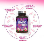 Probiotics for Women 100 Billion CFU Per Serving - 16 Unique Strains, Prebiotics Cranberry & Lactobacillus, PH Balance, Digestive & Gut Health, Vaginal & Immune Support Women's Probiotic, 120 Capsules